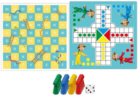 Kukuryku Gra Węże i drabiny & Chińczyk