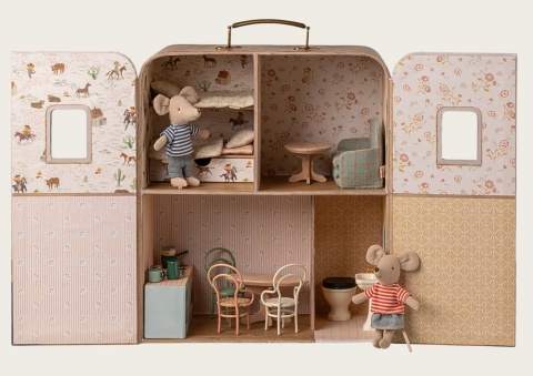 Maileg Domek w walizce dla małych myszek SuitCasa