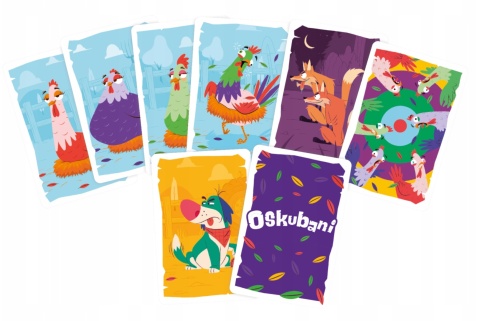 OSKUBANI - Humorystyczna Gra Karciana 8+ MUDUKO