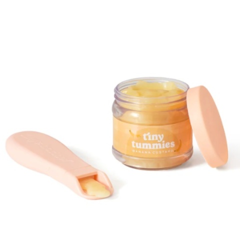 Tiny Harlow Zestaw Tiny Tummies Słoiczek i Łyżeczka | Banan