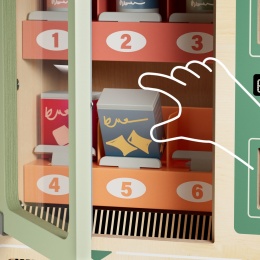 Topbright Zabawkowy automat sprzedający Shop&Go | edukacyjna zabawka 36m+
