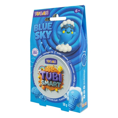 Tuban TUBI SMART magiczna plastelina | BLUE SKY 50 g