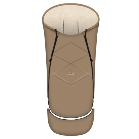 ZAFFIRO Śpiworek EverGrow wełna premium | Aspen latte