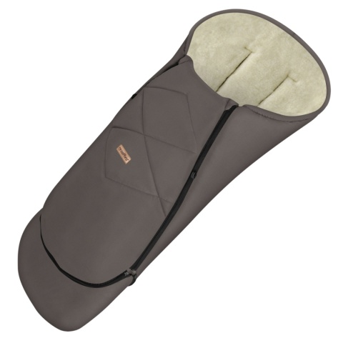 ZAFFIRO Śpiworek EverGrow wełna basic | Nordico taupe