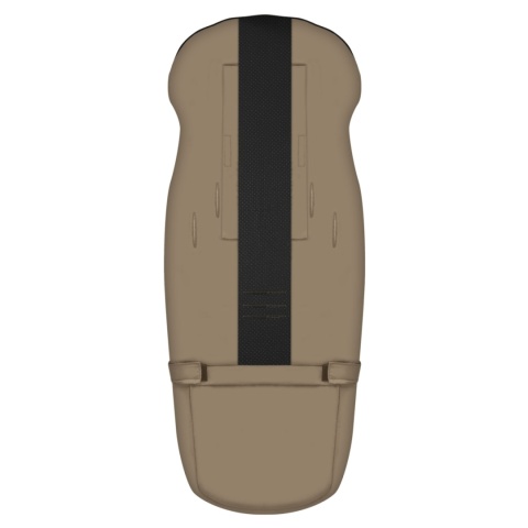 ZAFFIRO Regulowany śpiwór z torbą GrowUP Aspen 0-36m latte