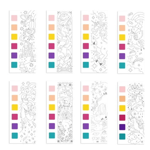 mideer Kolorowanka akwarelowa | Jednorożec