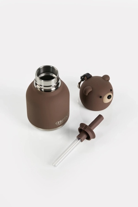 Asobu Butelka termiczna Mini Bestie | Brązowy Niedźwiedź 200 ml