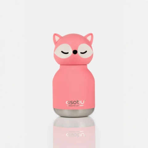 Asobu Butelka termiczna Mini Bestie | Różowy Lis 200 ml