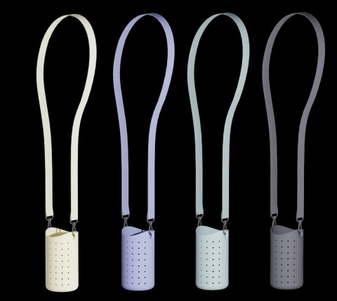 Asobu Etui na butelkę z paskiem Bestie Sling Asobu | zielone