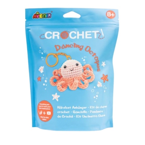 Avenir Stwórz własny breloczek szydełkowy | Ośmiornica