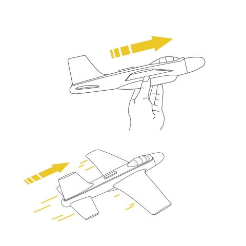 DJECO Piankowy mały szybowiec