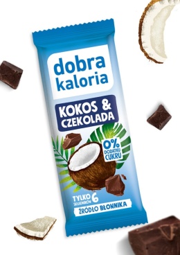 Dobra Kaloria Baton kokos & czekolada 33g