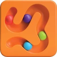 Fat Brain Toys PlayTab Sensoryczny Kwadrat | Labirynt dla Kulek