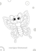 Kidea Zestaw kreatywny | Fantazyjny Motyl