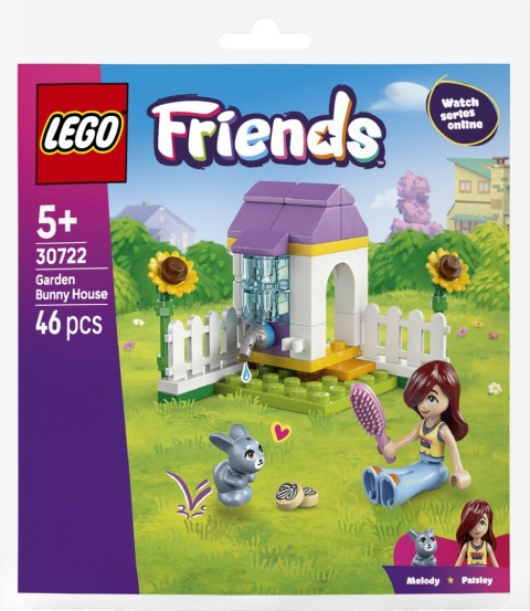 LEGO Friends Domek króliczka w ogrodzie 30722