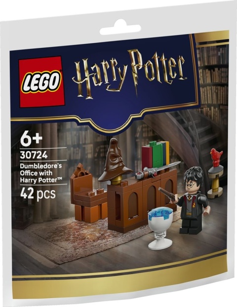LEGO Harry Potter - Gabinet Dumbledore’a z Harrym Potterem 30724
