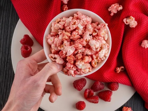 Mixit BIO popcorn do kieszeni | Malina (13 g)