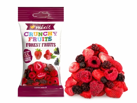 Mixit Chrupiące owoce do kieszeni - Mieszanka leśna (20g)