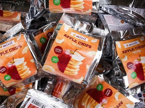 Mixit Natural Apple Chips for Pockets (25g)