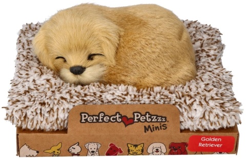 Perfect Petzzz Szczekający Golden Retriver na legowisku