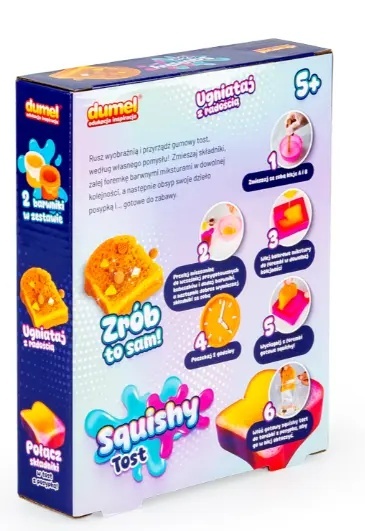 Dumel Squishy - Zestaw Tost