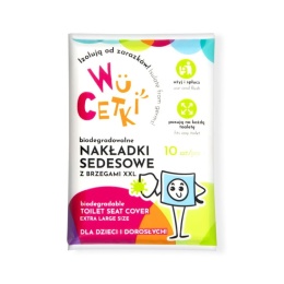 WuCetki Jednorazowe nakładki na toaletę dla dzieci i dorosłych