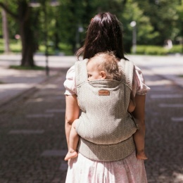 Zaffiro Nosidełko CITY - beige leaves