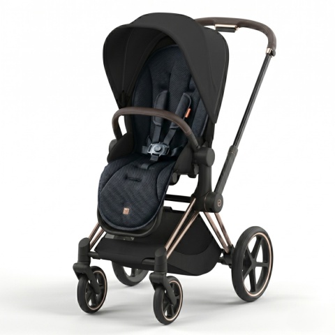 Zaffiro Oddychająca wkładka do wózka spacerówki | Air black