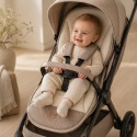 Zaffiro Breathable Sierra Stroller Liner | beige