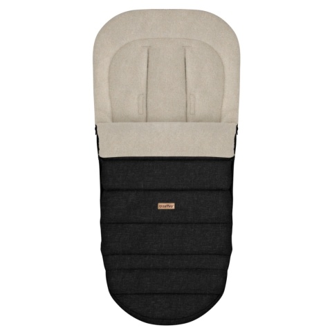 Zaffiro iGrow Scandi Adjustable Sleeping Bag 0-36m | black
