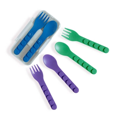GOBE FORK & SPOON SET zestaw 6 sztućców dla dzieci