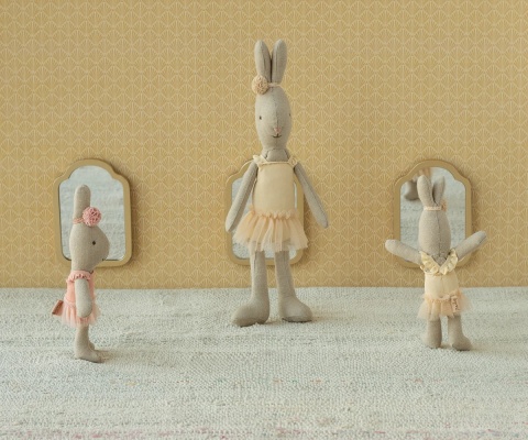 Maileg Rabbit Classic - Ballet costume and skirt cream | size 1
