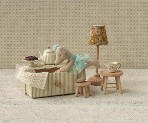 Maileg Myszka baletnica w szufladzie | Dance mouse in daybed, Little sister