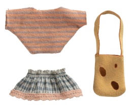 Maileg Mouse Clothes and Handbag | Little Sister