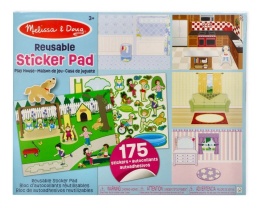 Melissa & Doug Naklejki wielokrotnego użytku - zabawa w dom