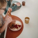Mushie Talerzyk silikonowy z przyssawką | Blush