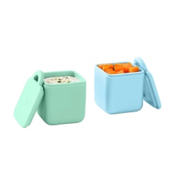 OMIE OMIEDIP 2 szczelne pojemniczki | Blue/Mint