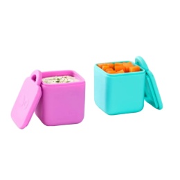 OMIE OMIEDIP 2 szczelne pojemniczki | Pink / Teal