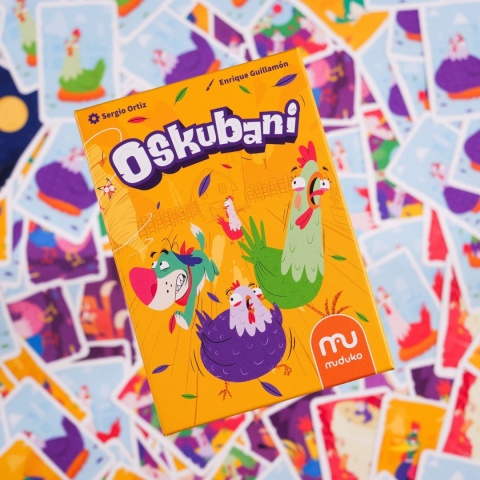 OSKUBANI - Humorystyczna Gra Karciana 8+ MUDUKO