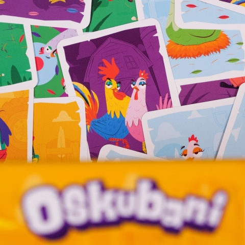 OSKUBANI - Humorystyczna Gra Karciana 8+ MUDUKO