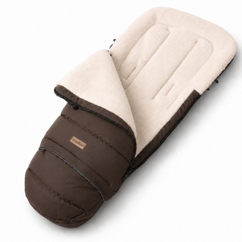 ZAFFIRO Śpiworek Regulowany iGrow Scandi 0-36m brown