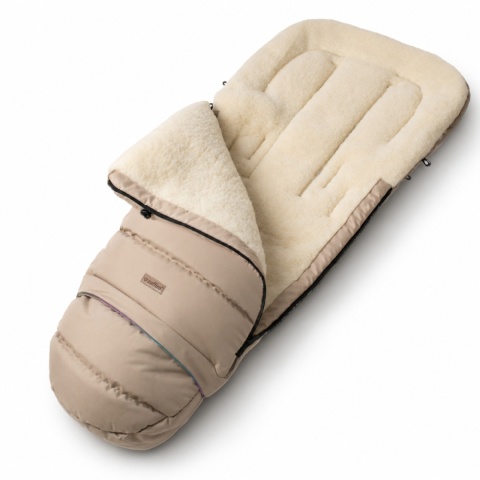 ZAFFIRO iGrow sleeping bag 0-36m wool | Nordico beige