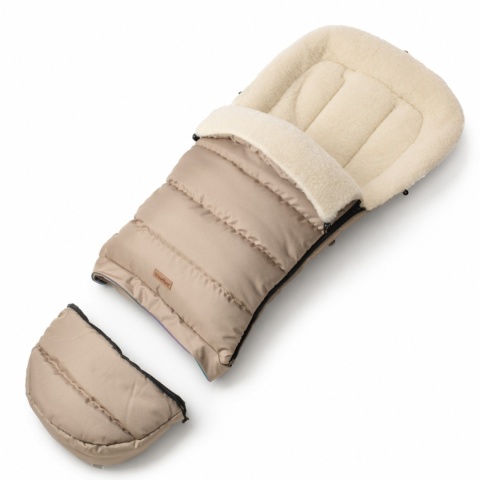 ZAFFIRO iGrow sleeping bag 0-36m wool | Nordico beige
