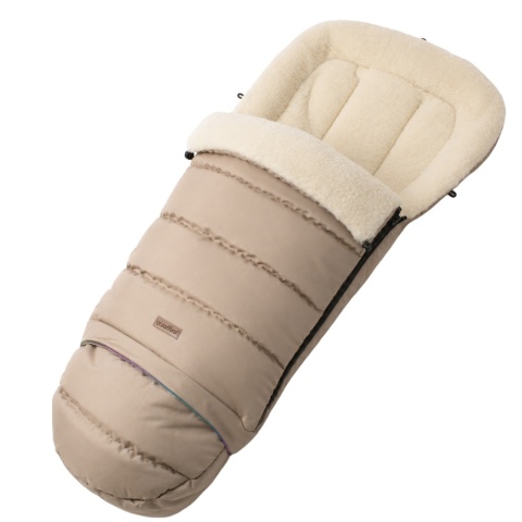 ZAFFIRO iGrow sleeping bag 0-36m wool | Nordico beige