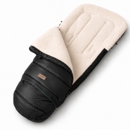 ZAFFIRO Śpiworek iGrow | Aspen wełna premium black