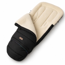 ZAFFIRO Śpiworek iGrow | Nordico wełna basic black