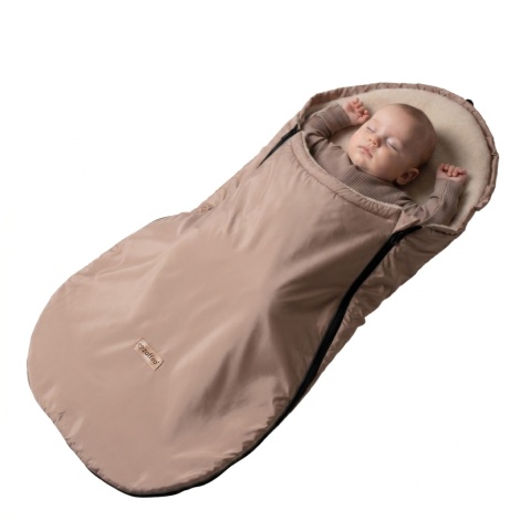 Zaffiro Śpiworek Mini Aspen 0-12m | latte