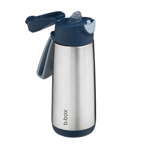 b.box Butelka termiczna bidon dla dziecka z ustnikiem 500 ml | Midnight