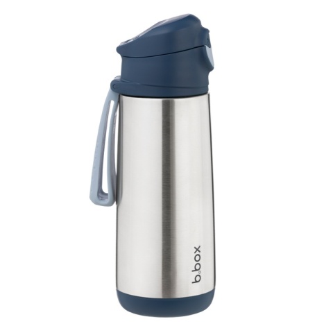 b.box Butelka termiczna bidon dla dziecka z ustnikiem 500 ml | Midnight