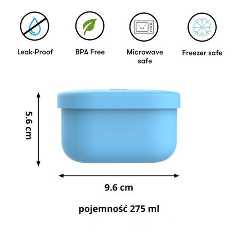 OMIE OMIESNACK pojemnik na przekąski | Blue